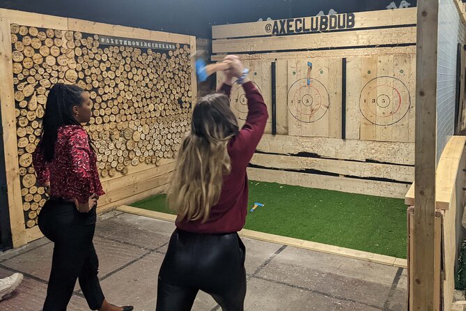 Axe Throwing Open Session (Dublin) 1hr - Where Axe Club Is, and How the Hour Unfolds