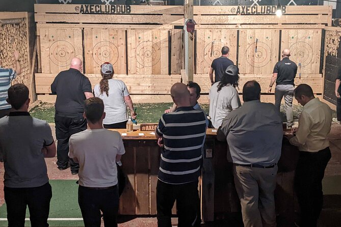 Axe Throwing Open Session (Dublin) 1hr - Group Size, Shared Sessions, and Age Rules That Actually Matter