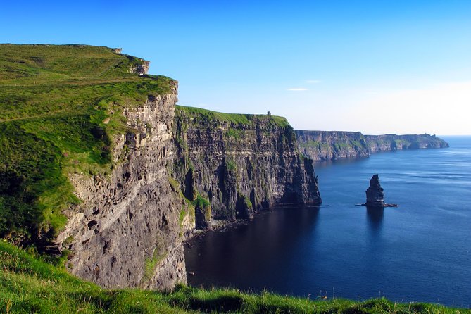 Cliffs of Moher, Burren and Galway Day Tour from Dublin - Cliffs of Moher: Visitor Centre Video, 214 Meters of Drop, and Wind-Proof Reality