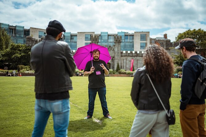 Dark Dublin: Torture, Murder & Mystery - Meeting at Barnardo Square, plus the purple-umbrella tip