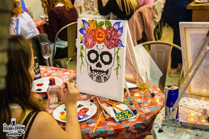 Drink & Draw: Paint A Masterpiece - The Art Party Side: Music, Atmosphere, and Optional Alcohol
