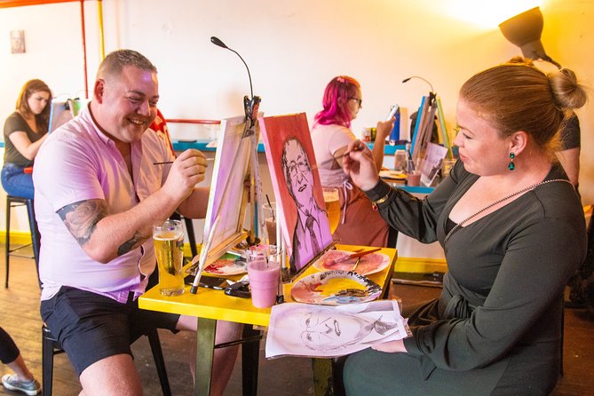 Drink & Draw: Paint A Masterpiece - What a 2-Hour Drink & Draw Session Feels Like