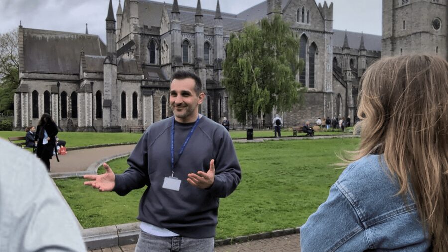 Dublin: 2 Hour City Center Guided Walking Tour - Getting oriented from The Gaiety Theatre