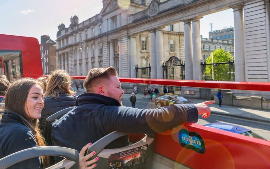 Dublin: City Sightseeing Hop-On Hop-Off Bus Tour - Getting informed on board: audio languages, Wi-Fi, and earphone tips