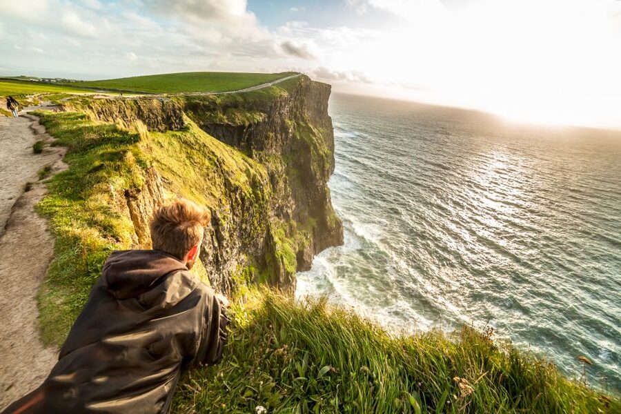 Dublin: Cliffs of Moher, Atlantic Edge & Galway City - Cliffs of Moher with Atlantic Edge: VR views, O’Brien’s Tower, and real wind