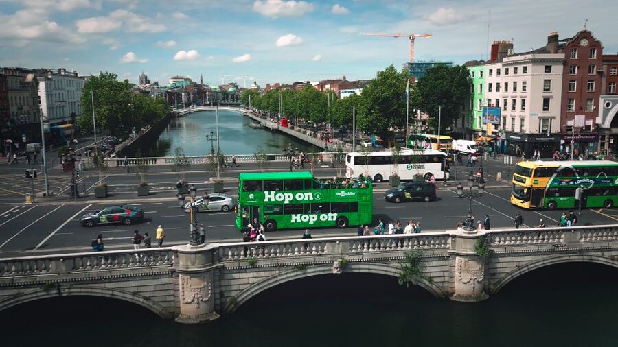 Dublin: Cruise Excursion Hop-On Hop-Off Tour & Rail Ticket - The 24-hour hop-on hop-off plan, how to actually use it