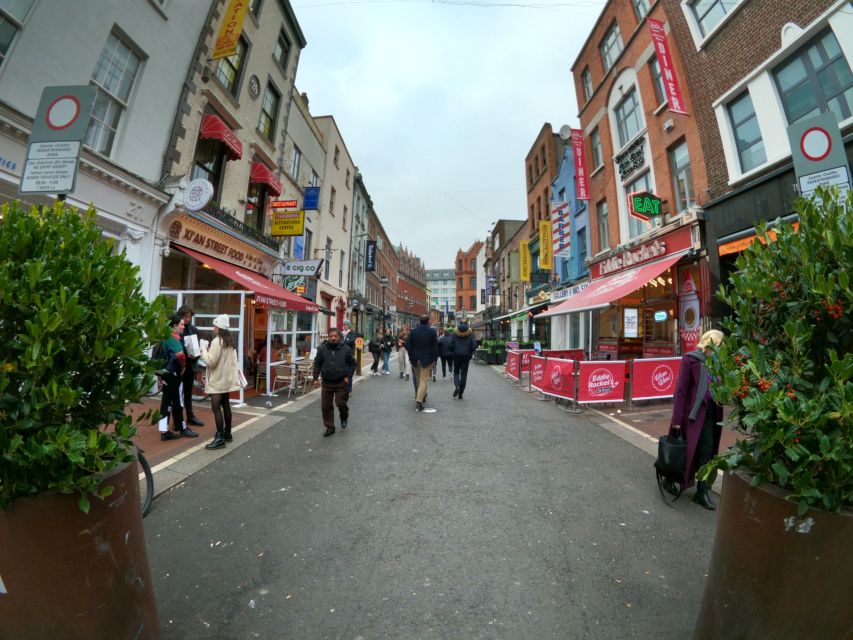 Dublin: Dublin City Highlights Private Guided Walking Tour - Temple Bar on foot, with practical ideas for food and live music