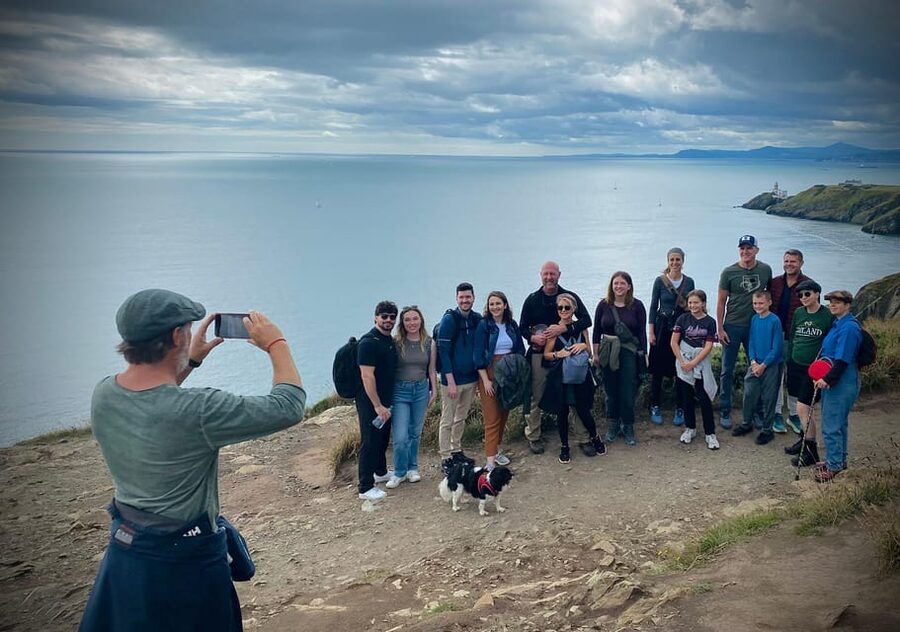 Dublin: Dublin Coastal Hike and Pints & Puppies - Coastal cliffs and Dublin Bay views you actually get to earn