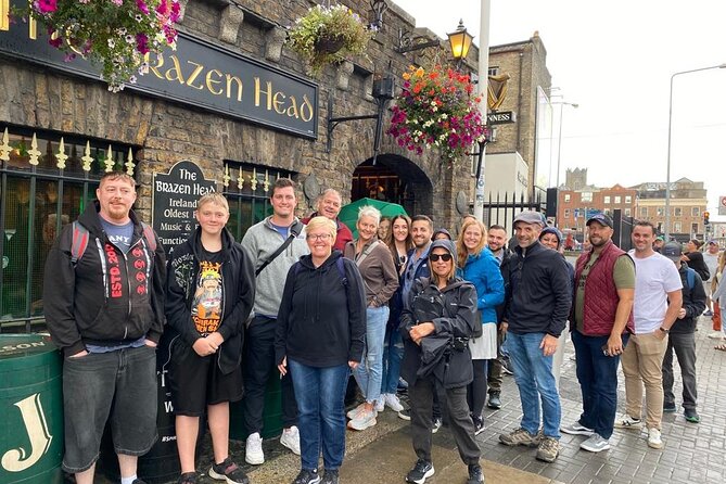 Dublin Guinness Storehouse, Molly Malone Statue and Book of Kells - Stop 2: The Liberties walk, Viking roots, and the old city-wall fragment