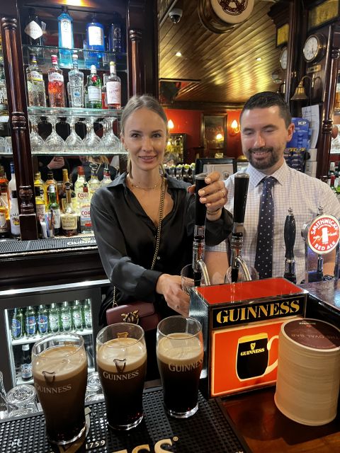 Dublin: Guinness Storehouse & Perfect Pint Tour Experience - What you get to drink: three pints, plus options that help