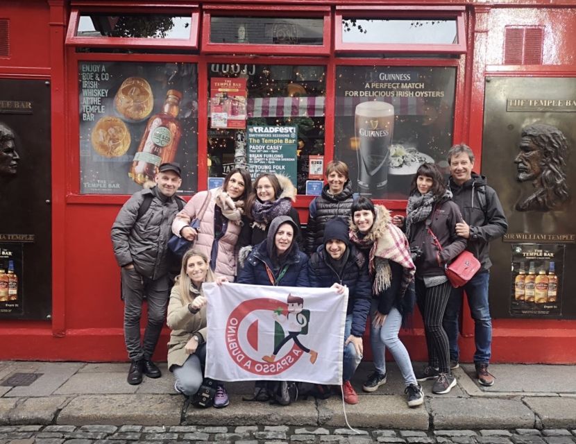 Dublin Highlights: 2.45-Hour Walking Tour in Italian - The GPO Museum area and ending at the Spire of Dublin