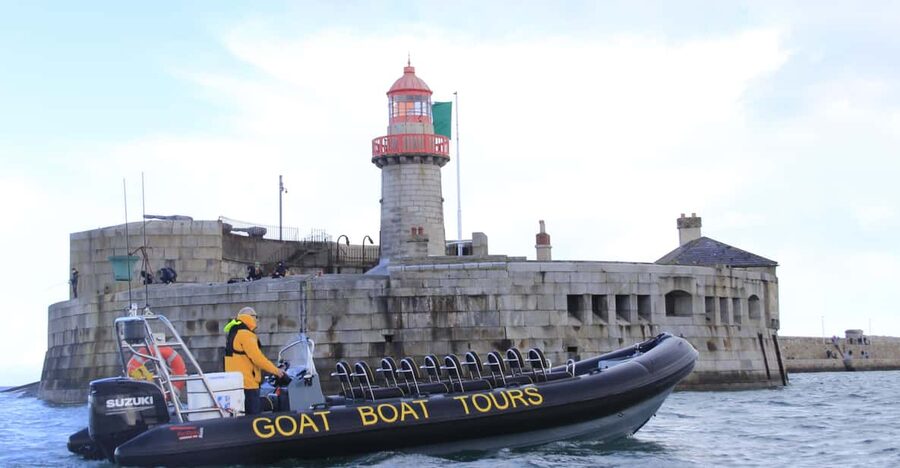 Dublin: History and Wildlife Boat Tour with Live Commentary - Dalkey Island: the photo stop that works for both wildlife and views