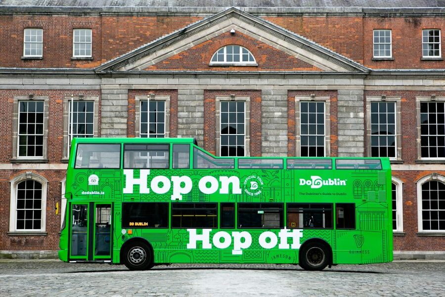 Dublin: Hop-on Hop-off Bus Tour - O’Connell Street to Trinity: the city’s cultural spine