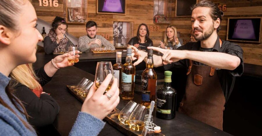 Dublin: Irish Whiskey Museum Blending Tour with Tastings - Inside the museum: a clear whiskey timeline in about 45 minutes