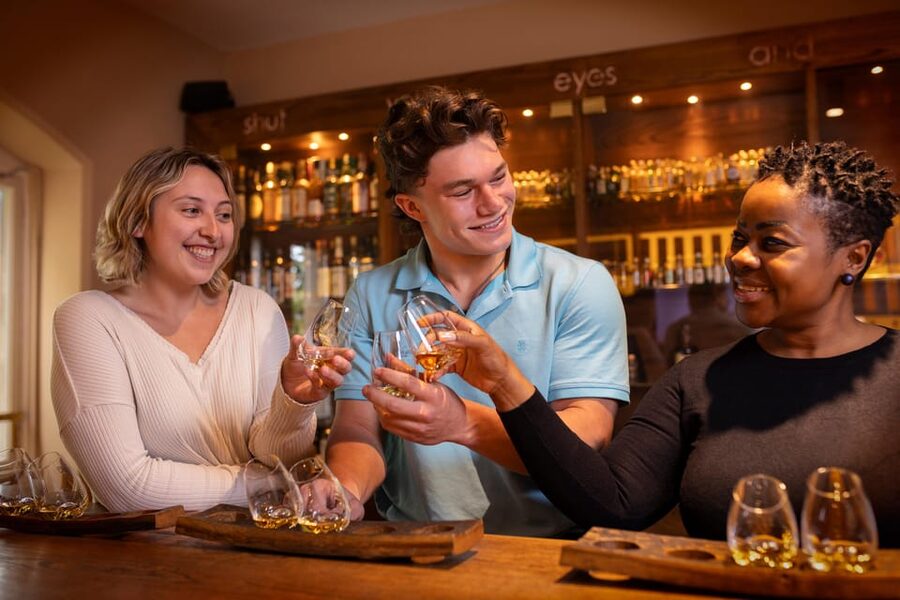 Dublin: Irish Whiskey Museum Tour and Whiskey Tasting - Four rooms of Irish whiskey history, from uisca beatha to modern whiskey