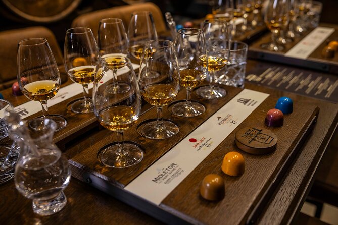 Dublin Jameson Distillery Bow St. Choice of Experiences - Tastings you might spot, including whisky chocolate and Redbreast mentions