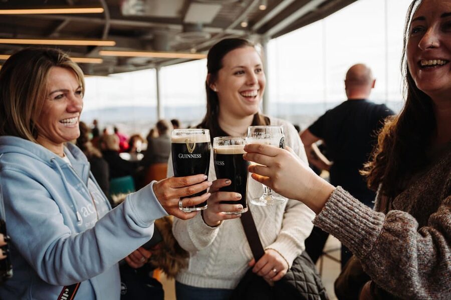 Dublin: Jameson Distillery & Guinness Brewery Guided Tour - Guinness Storehouse: interactive exhibits and what to focus on in seven floors
