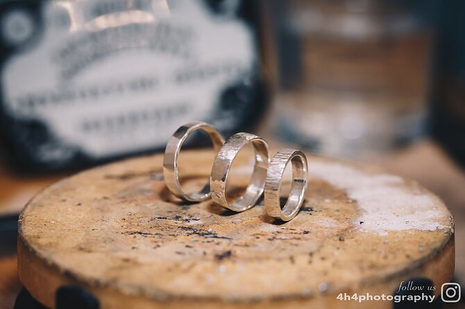 Dublin Jewellery Forge a Hammered Silver ring:Georges Street - The 2-Hour Flow, Step by Step