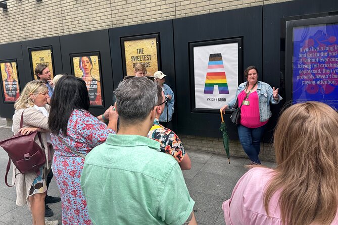 Dublin LGBTQ Pride Historical and Cultural Walking Tour - Starting at Temple Bar: Meeting Point and How the Tour Flows
