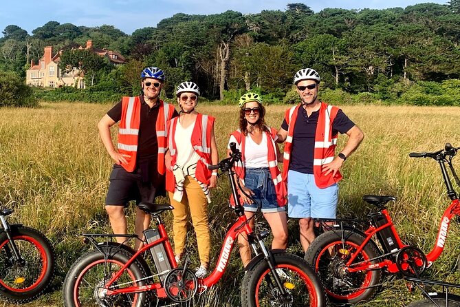 Dublin Panoramic e-Bike Tour with Howth Adventures - Sutton’s Strand Road coastline, plus that fort built in 1805