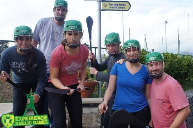 Experience Gaelic Games in Dublin - Gaelic football practice: learning the feel of moving the ball