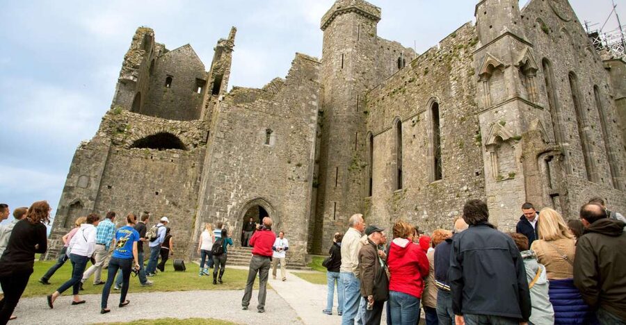 From Dublin: Blarney, Rock of Cashel and Cahir Castles Tour - Rock of Cashel: Medieval Buildings in One Famous Stone Setting