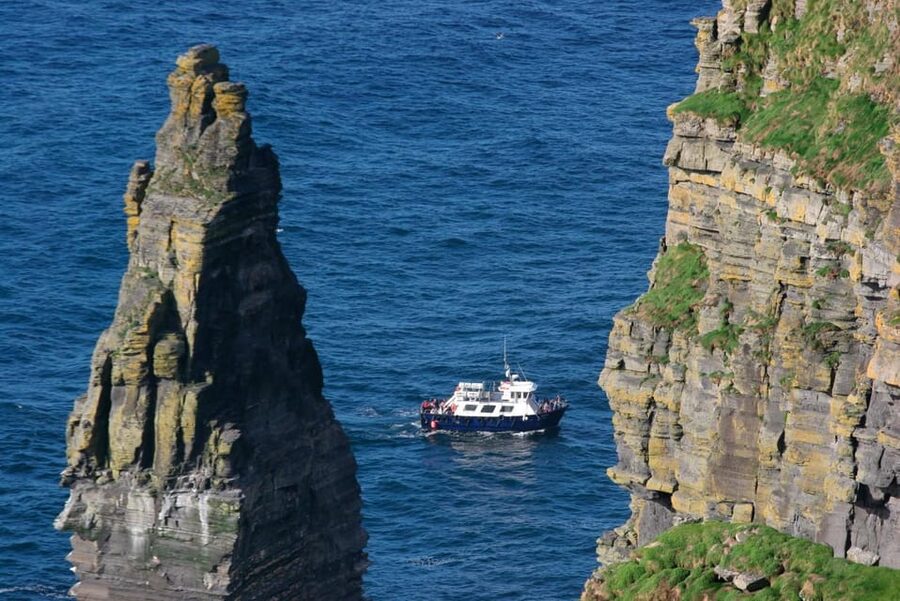 From Dublin: Cliffs of Moher, Boat Tour & Aillwee Cave - Cliffs of Moher Visitor Centre and the Cliffside Walk