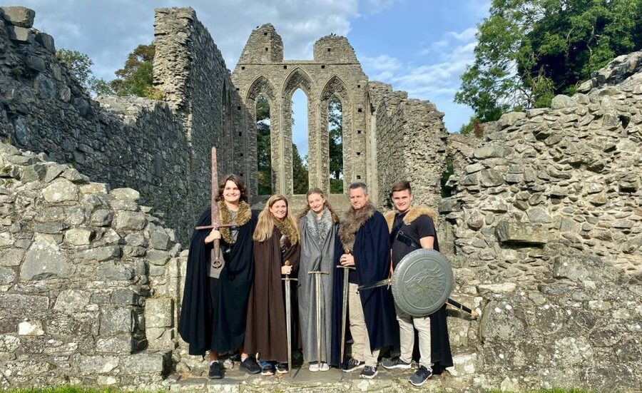From Dublin: Game of Thrones Winterfell Locations Tour - Castle Ward Estate: Winterfell Castle Courtyard, Twins, and Robb’s Camp