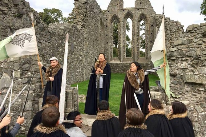 From Dublin: Game of Thrones Winterfell Locations Trek - Tollymore Forest Park walk: 3 km of old trees and quick photo moments