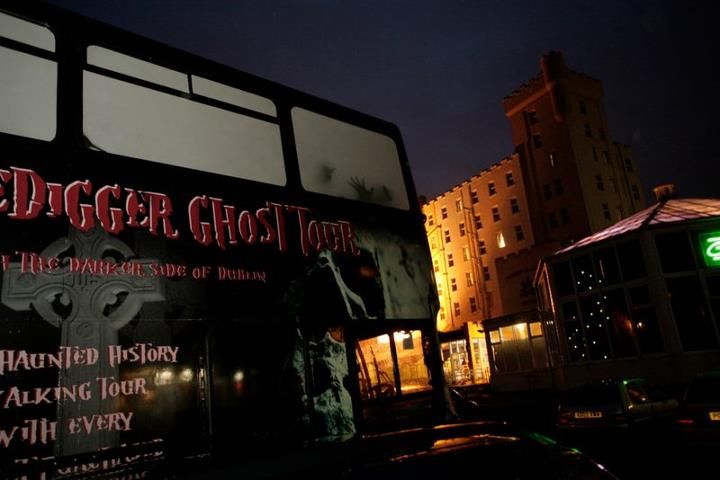From Dublin: Gravedigger Ghost Bus Tour - The 4D bus: why the ride itself is part of the show