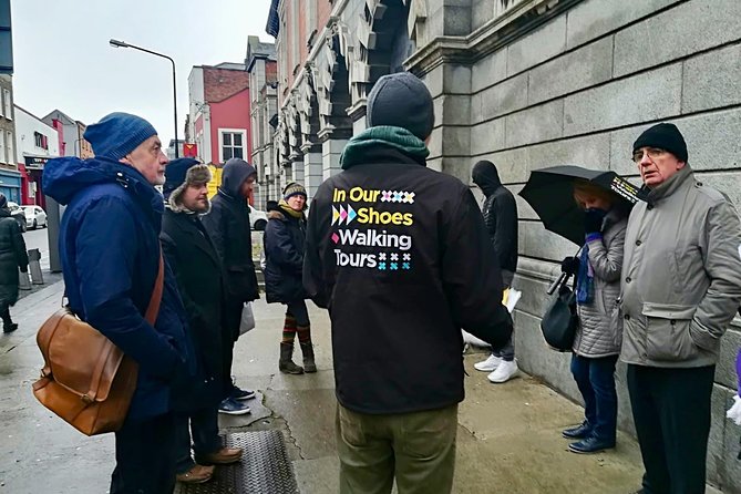 In Our Shoes Dublin Walking Tour - Inside Stop 1: The Liberties, With Folklore and Real-World Context