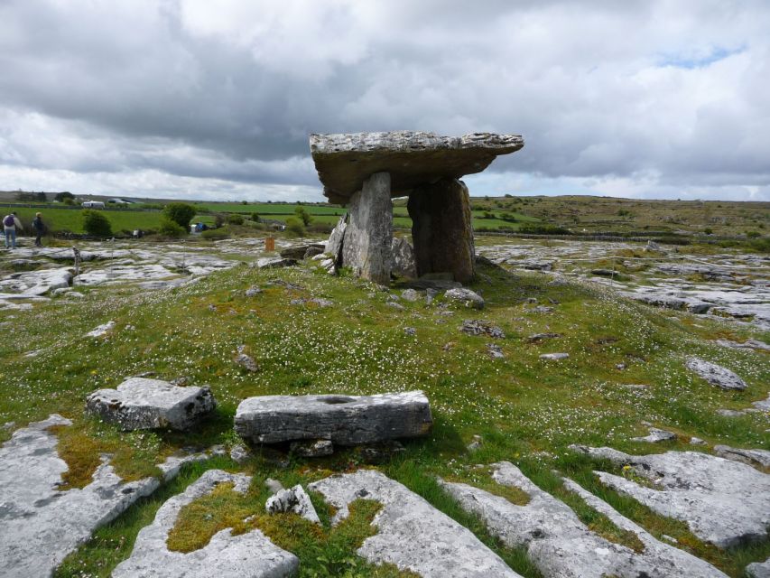 Ireland: 3-Day West Coast Explorer Tour - Day 1: Burren limestone pavements, Dunguaire Castle views, and Moher cliffs