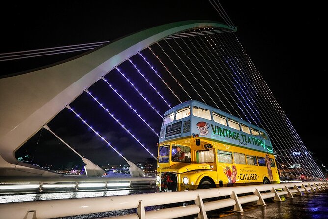 Irish Afternoon Tea on 1960s Vintage Bus in Dublin - What You Actually Eat on the Tea Bus