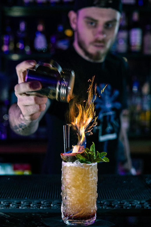 Premium Cocktail Class - What you actually make: three cocktails, one behind the bar