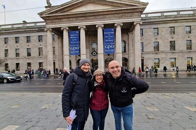 The Dublin Private Walking Tour - The Famine Memorial and Georgian government buildings: when the walk turns serious